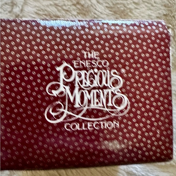 1990 Enesco Precious Moments Wedding Ornament - White and Cream - Picture 12 of 14